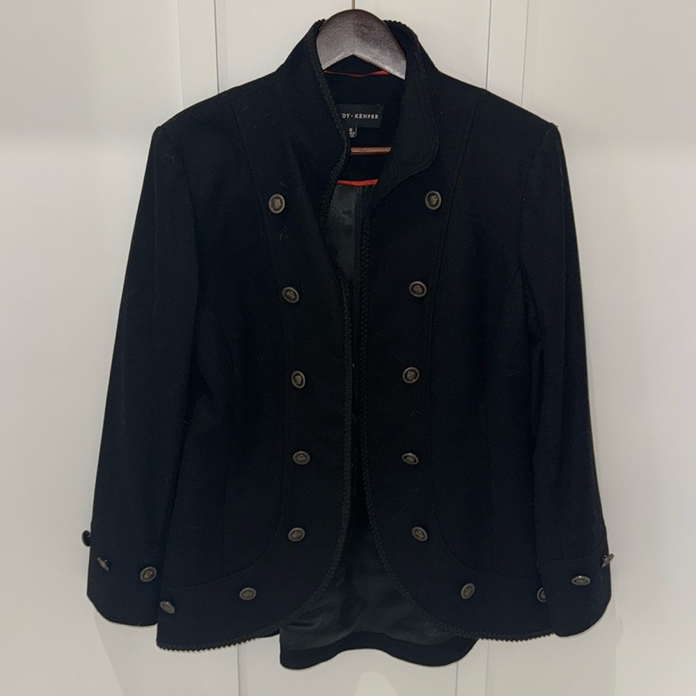 Randy Kemper size 6 jacket coat virgin wool rare